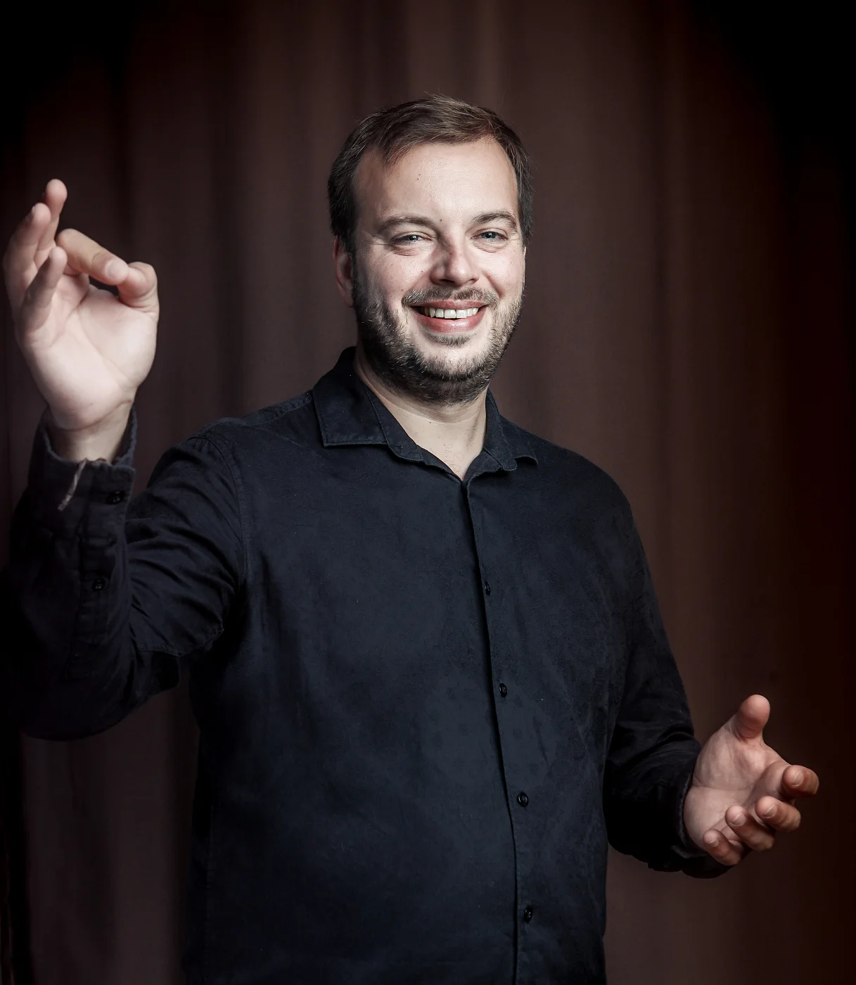 Jiří Kabát conducting